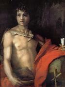 Andrea del Sarto Johannes as juvenile oil painting reproduction